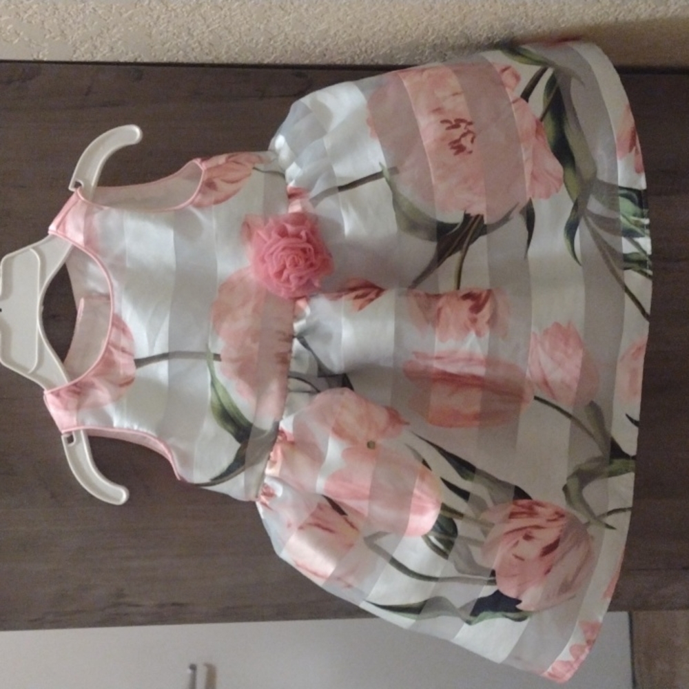 Mia and Mimi dress, 6/9 Months, floral